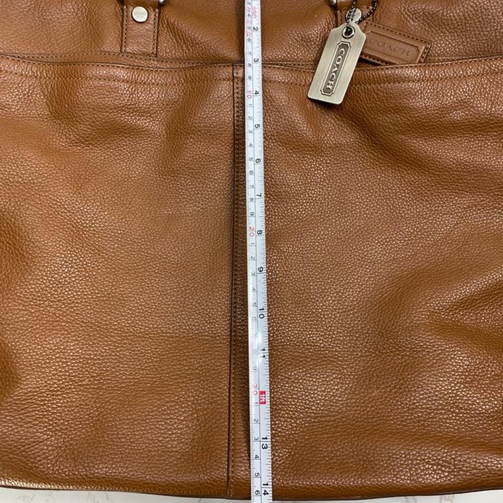 Coach Brown Leather Shoulder Bag - Picture 8 of 10